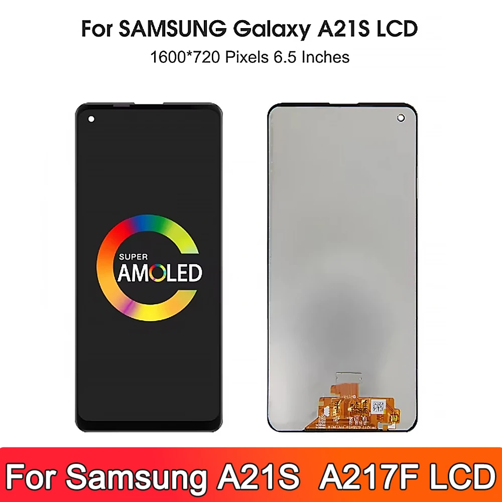 6 5-дюймовый TFT ЖК-дисплей для Samsung Galaxy A21S A217 A217F/DS дигитайзер сенсорного экрана