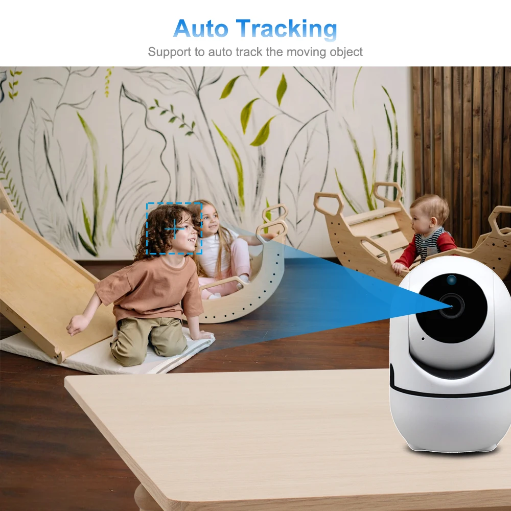 1080P Mini IP Security Camera 5G WiF Baby Monitor Wireless CCTV for Home Auto Tracking Video Surveillance Two way Audio |