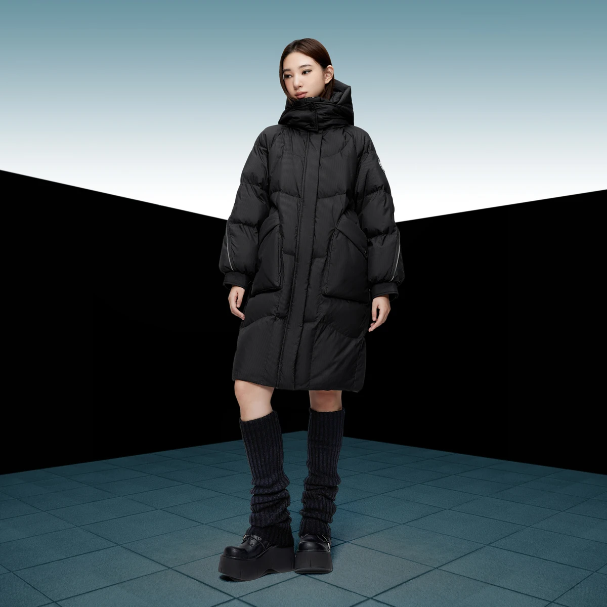 Женская пуховая куртка BOSIDENG