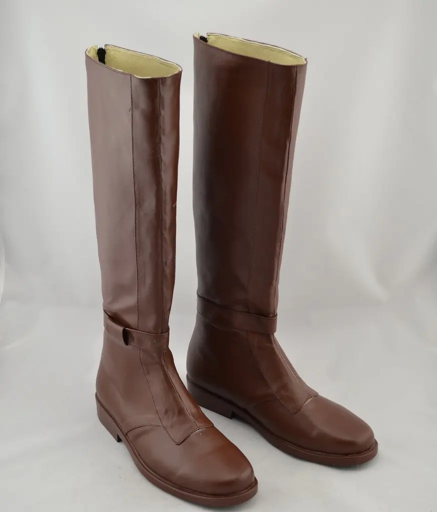 Взрослые джедаи косплей ботинки Оби из искусственной кожи обувь стандартной