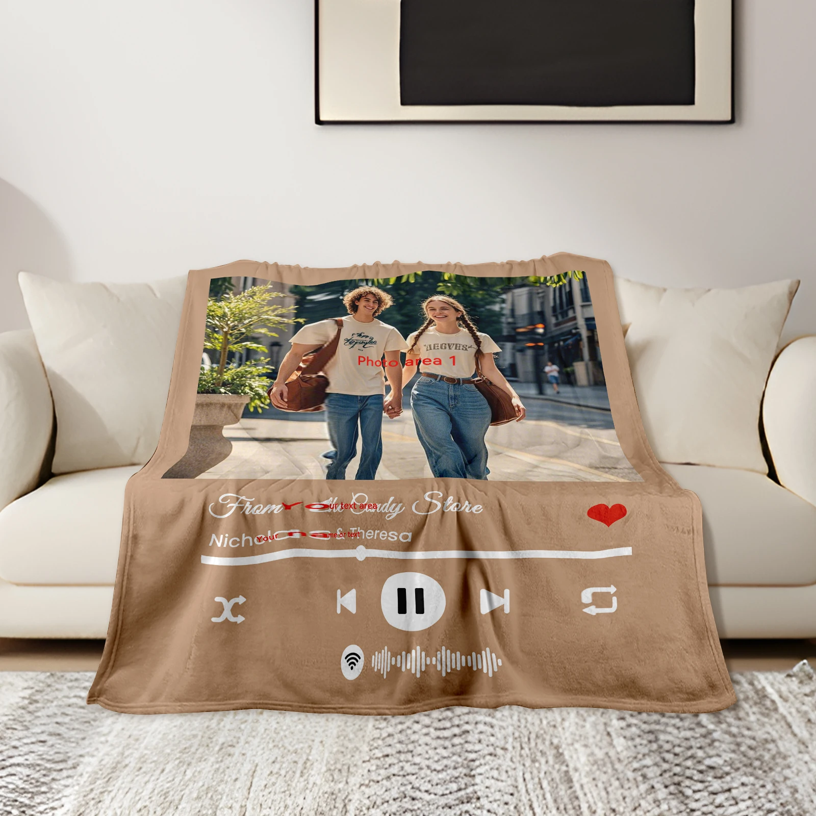 Кашемировое одеяло для двоих Nike