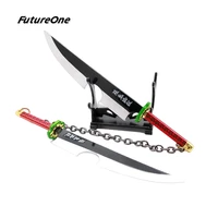 anime 62cm demon slayer uzui tengen metal cosplay replica weapon props for hallween christmas party events carnival pvc props
