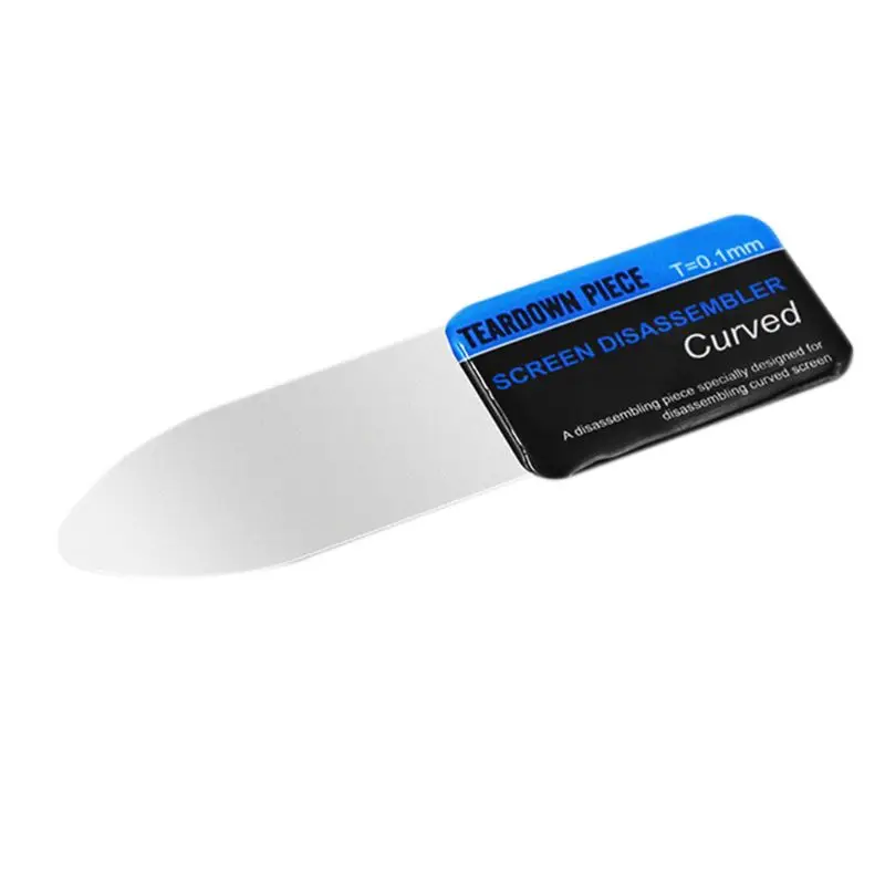 

Ultra-Thin Mobile Phone Curved Spudger Pry Flexible Phone Disassemble Card Tools