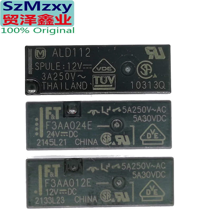 

5PCS F3AA024E F3AA005E F3AA012E 5V 12V 24V DIP4 Power Relay 5VDC 12VDC 24VDC