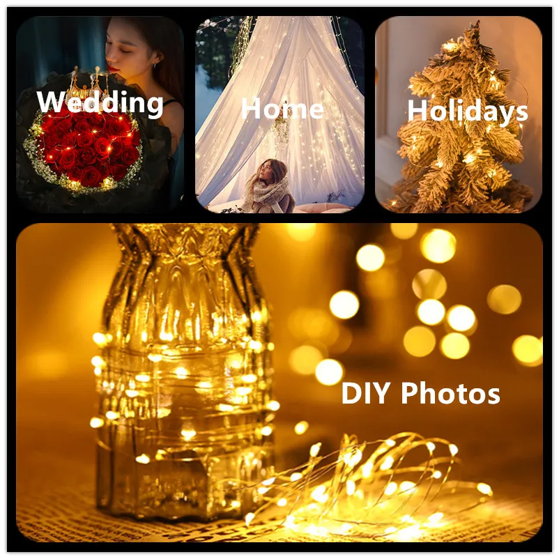 Рисунок 6 - Гирлянда светодиодная с медным проводом