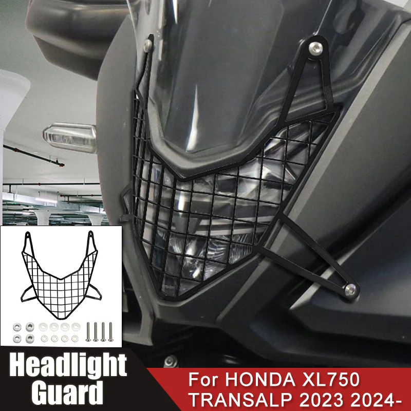 Фара мотоцикла Guard для Honda Transalp XL750 XL 750 2023 2024 2025 передняя фара гриль Защитная