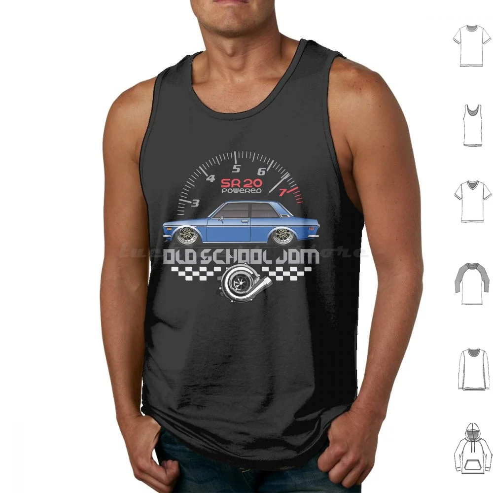 

Old School 510 Tank Tops Vest Sleeveless 1969 69 1970 70 1971 71 1972 72 Datsun Bluebird 510 Sedan Coupe 2 Door 1300 1500 1600