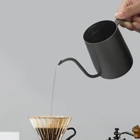 gooseneck coffee dripping tea pot stainless steel long mouth fine mouth kettle drip pot coffee makers pitchers teapot cafetiere