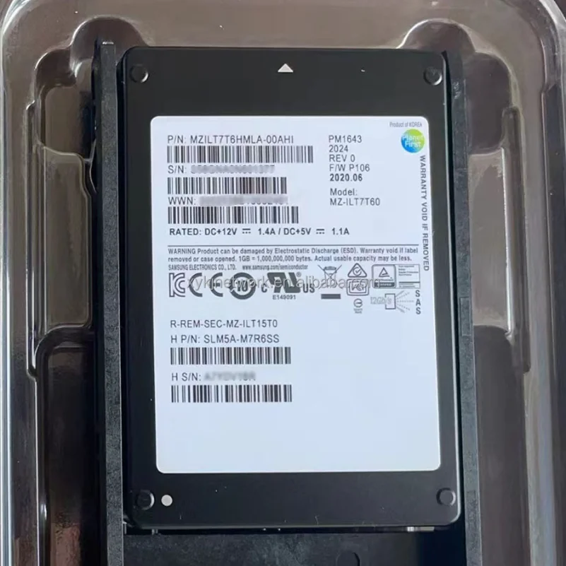 HDS VSP 5000 5500 G1500 G350 G370 G700 SLB5F-M960SD, Φ 5562819-A 5100 GB SSD