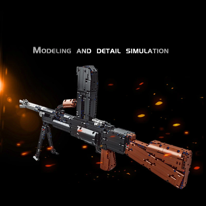 WW2 военный оригинальный механизированный легкий пулемет светильник