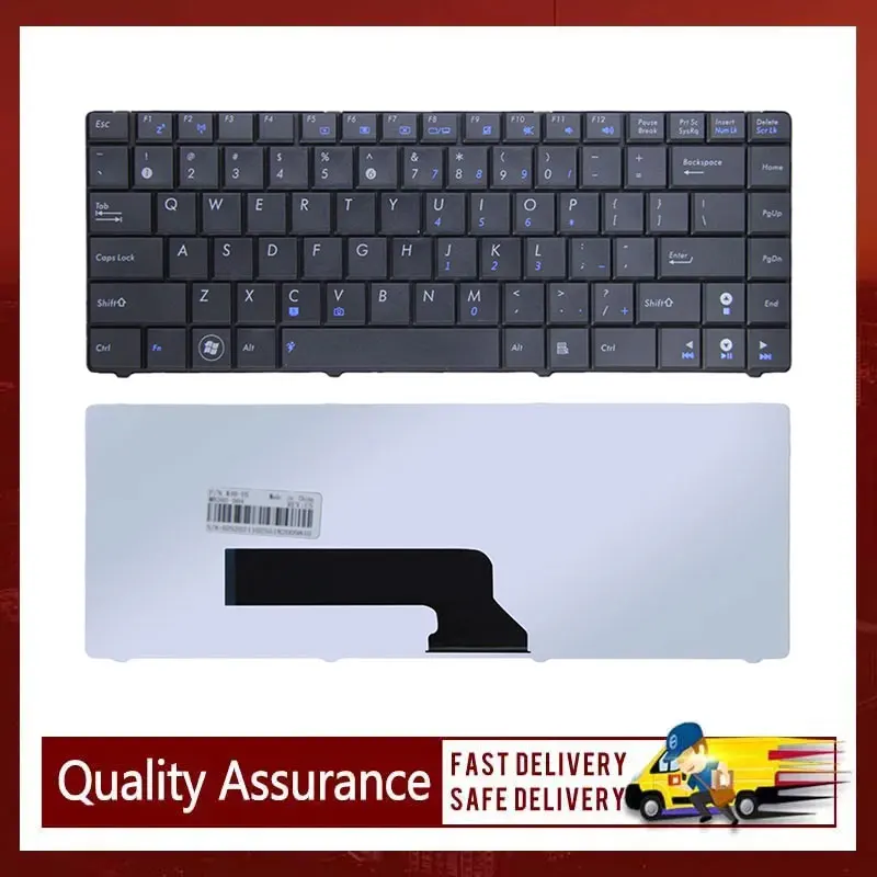 

Новая клавиатура для ноутбука ASUS K40 K40AB K40IE K40IN AN K40A K40IJ K40AC K401P A41I K401N A41IE A41ID A411 X87Q X8ain