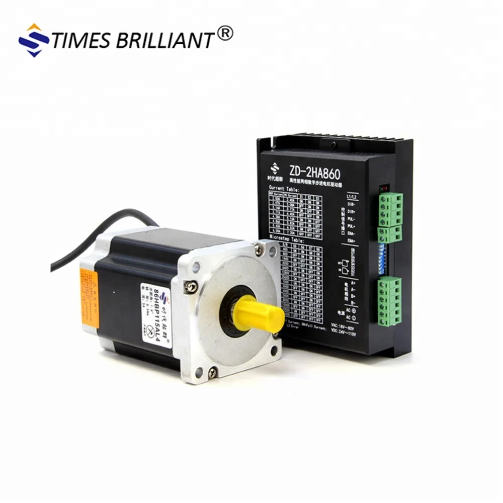 March Expro Nema 34 Драйвер шагового двигателя 8 5 Нм 86HBP115AL4 и комплект ЧПУ DM860H