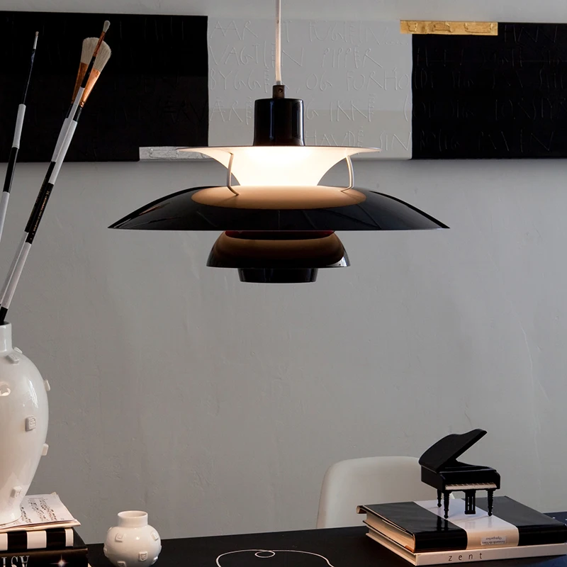 PH 5 подвесной светильник современный разноцветный для столовой бара E27