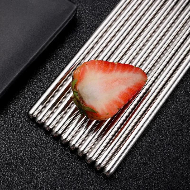 Китайские металлические палочки для еды домашние высокотемпературные