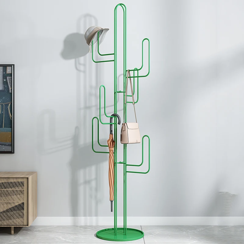 

Garment Hanging Shop Clothes Rack Bathroom Designer Entryway Corner Storage Coat Hanger Hat Metal Kledingrek Hallway Furniture