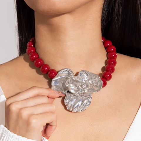 Tocona Ожерелье с цветком