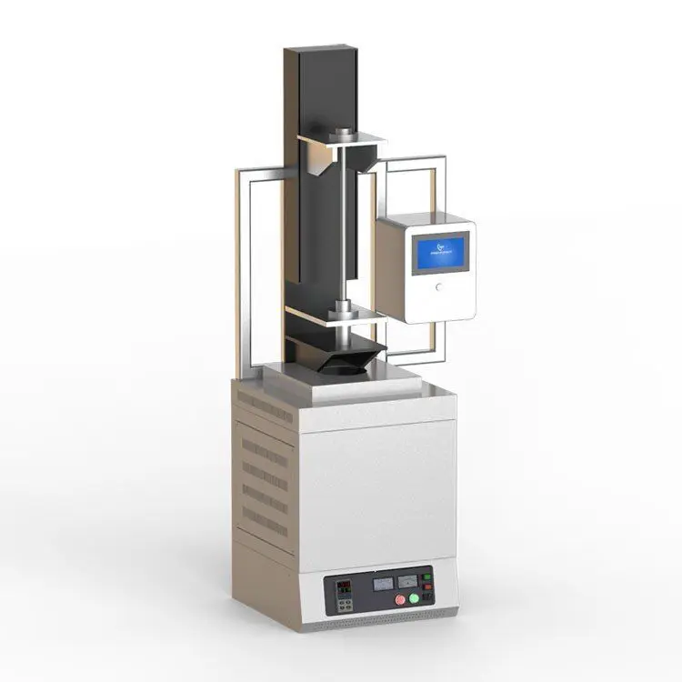

Compact bridgman crystal growing process furnace top seed furnace
