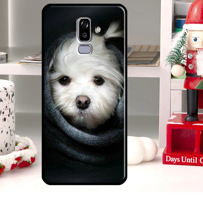 Maltese Dog Puppy Phone Case For Samsung Galaxy J3 J5 J7 2017 A3 A5 2016 A6 A8 J4 J6 Plus A7 A9 2018 Cover images - 6