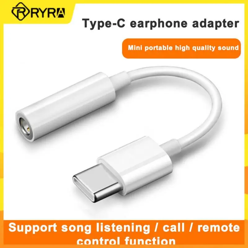 

Аудиокабель RYRA с разъемами Usb Type-C и 3,5 мм для наушников
