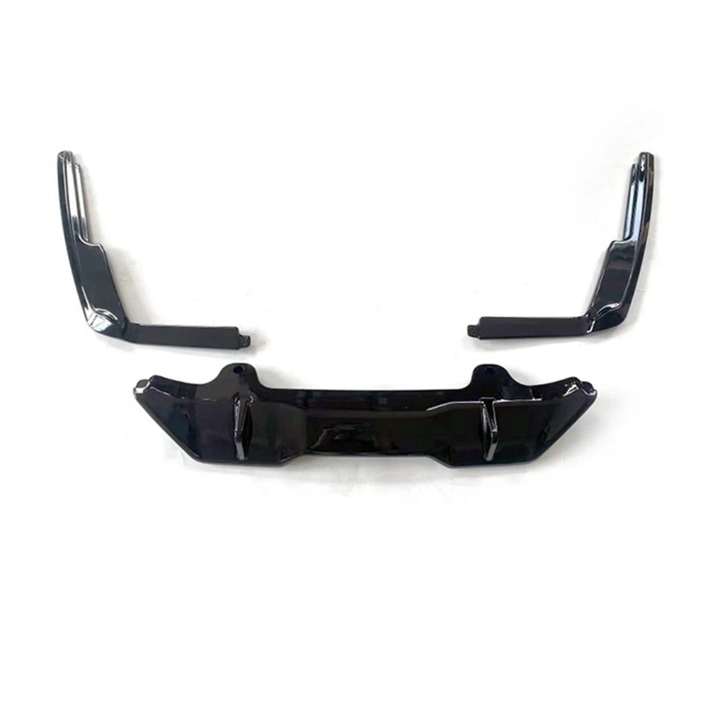 Для BMW F44 M235i 2020-2022 M спортивный задний диффузор для губ глянцевый черный ABS