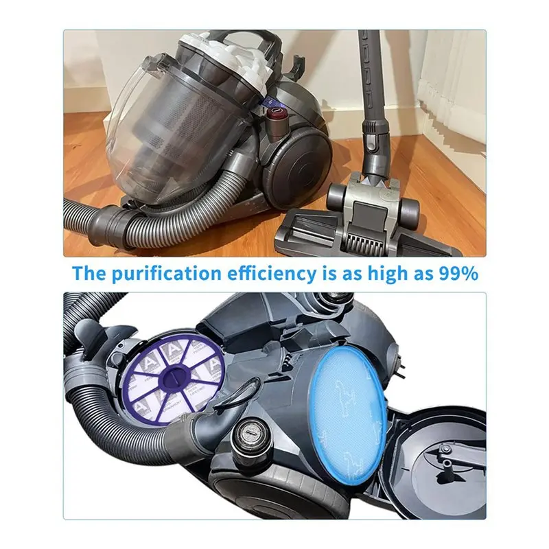 Фото Фильтр HEPA A36T-2X для пылесосов Dyson DC19, DC20, DC21, DC29, сменный фильтр для верхнего и нижнего двигателя №2