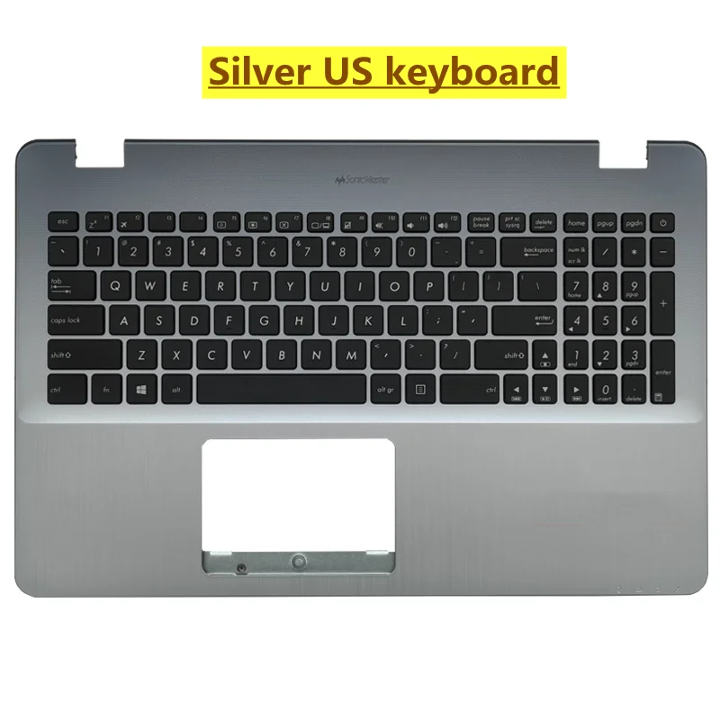 Новая Оригинальная клавиатура с корпусом для ноутбука Asus FL8000 A580U FL8000U F580U Q8550 Q8250 X542