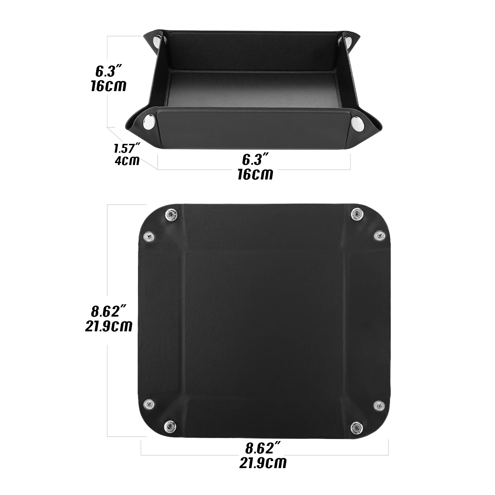Luxspire Valet лоток из искусственной кожи для мужчин и женщин ювелирные изделия ключей