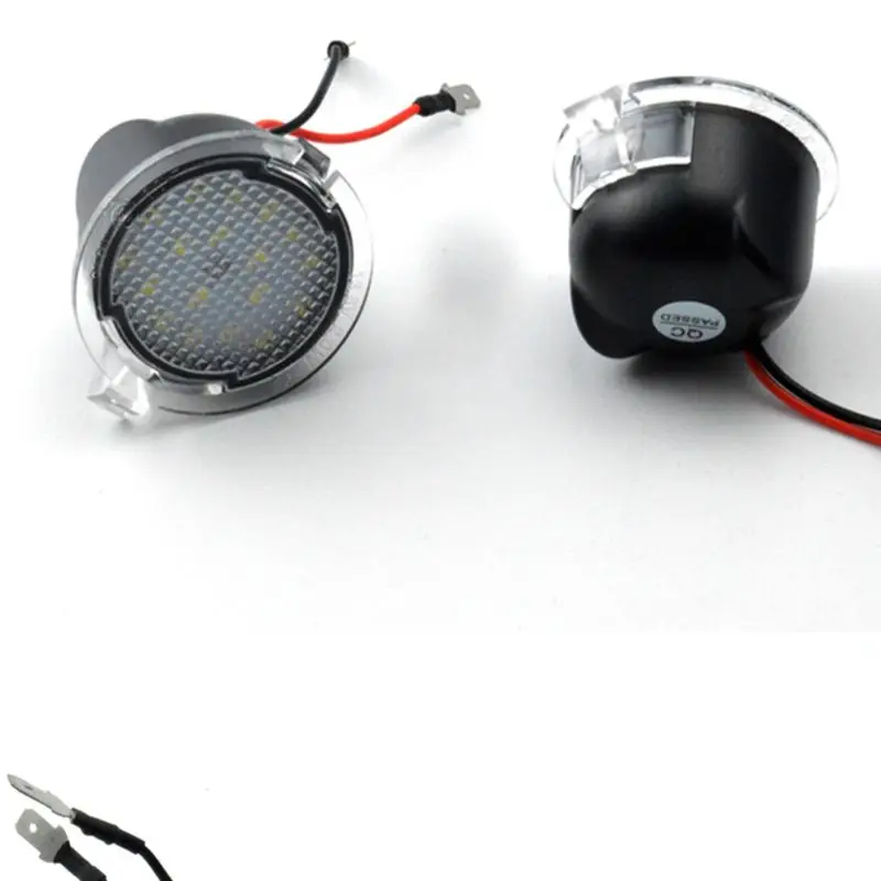 2 шт. Автомобильный светодиодный светильник под боковым зеркалом заднего вида