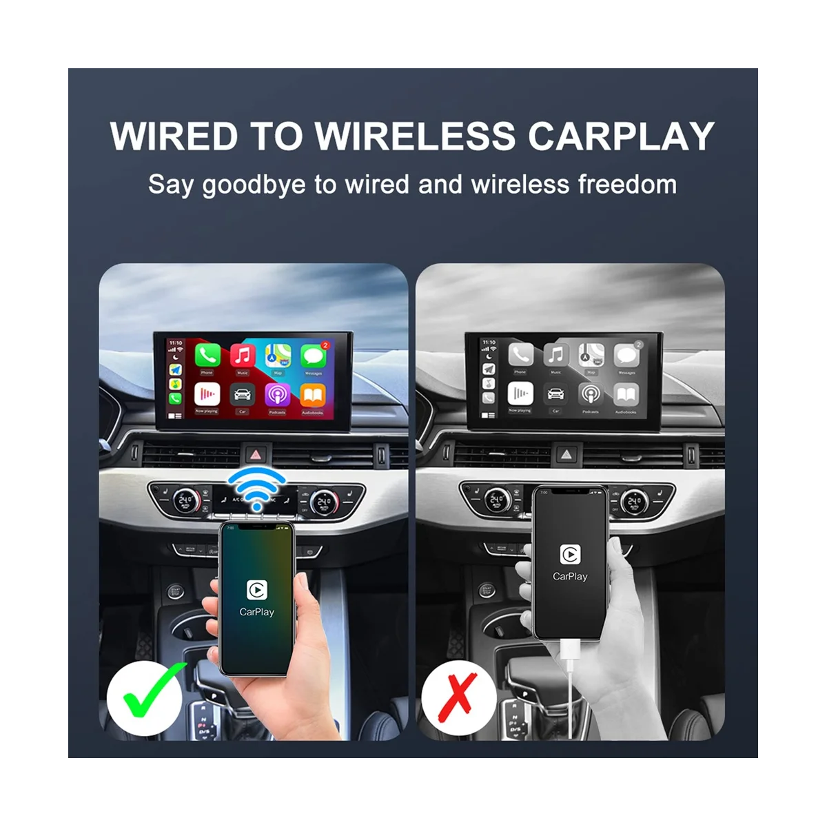 

Адаптер для автомобиля CarPlay, 5 ГГц, Wi-Fi