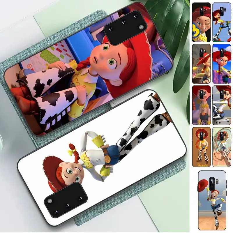 

Disney Toy Story Jessie Phone Case for Samsung S10 21 20 9 8 plus lite S20 UlTRA 7edge