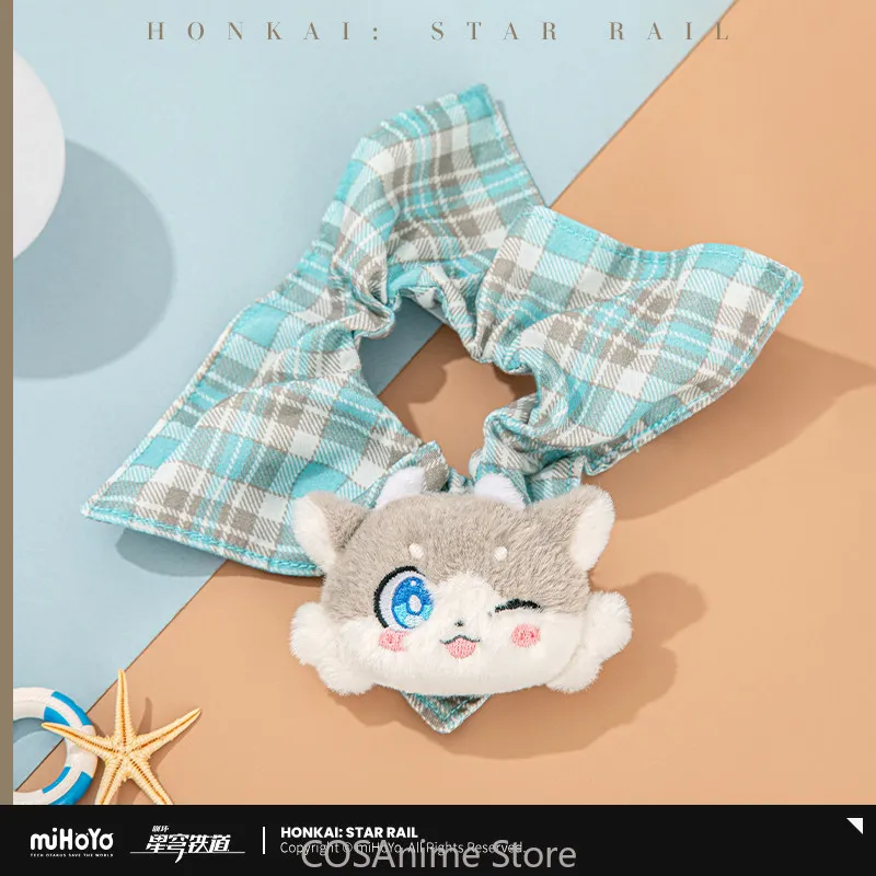 Фото Плюшевая резинка для волос/повязка на голову Honkai Star Rail AWOO Series Chimaera MiHoYo, аниме-аксессуар для косплея, рождественский подарок №3