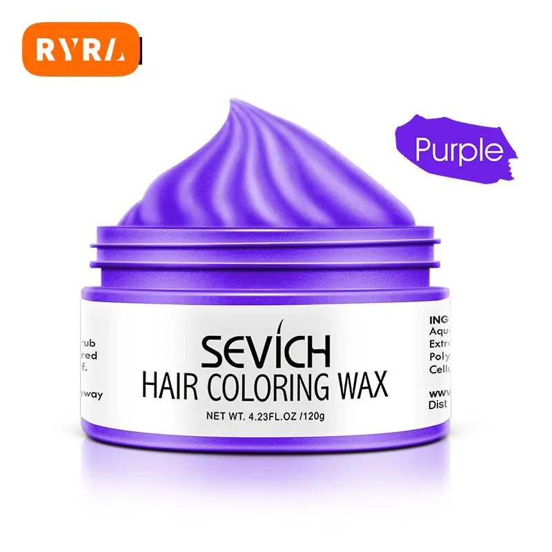 

Hair Color Wax 9 Colors Diy Hair Hair Coloring Styling Disposable Hair Dye Hair Styling Washable Professional Hair Dye