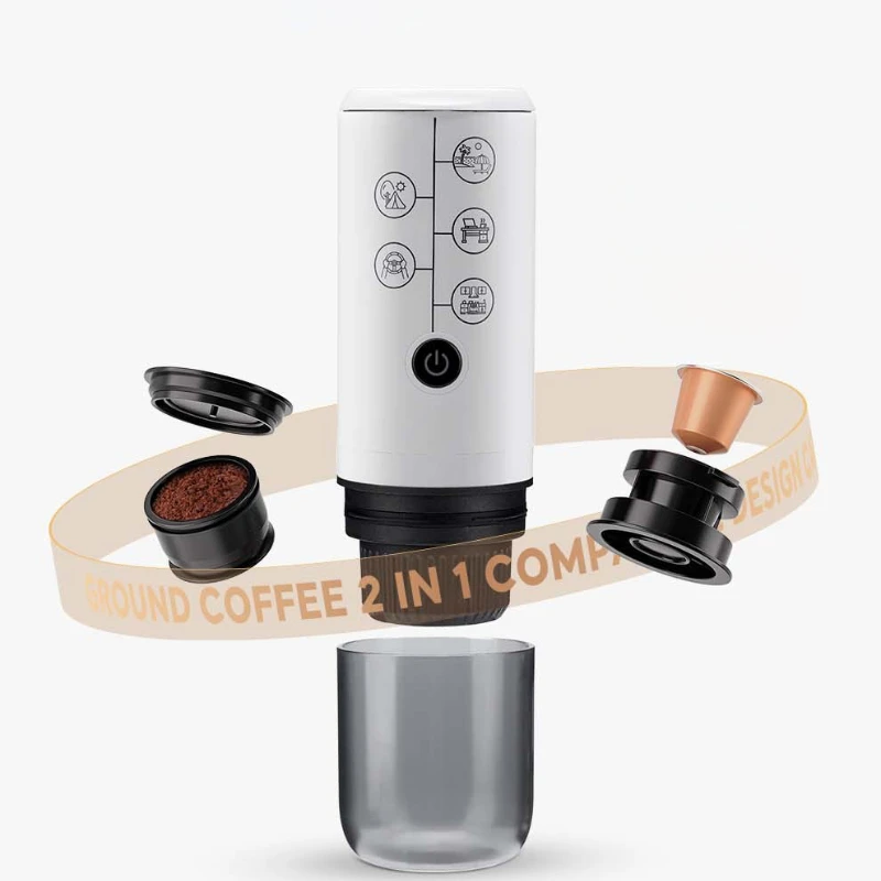 Кофемашина 2-в-1 капсульный порошок адаптер Nespresso для Dolce Gusto портативная кофеварка