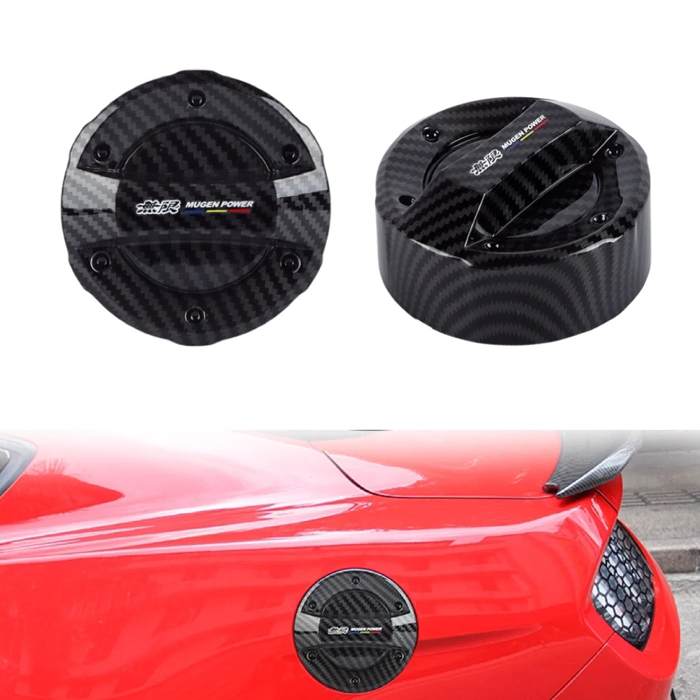 

Mugen Power Oil Cap Cover Power Carbon Look Oil Tank For Honda Mugen Accord Civic Crv City Jazz Hrv Car Styling Auto Accessories