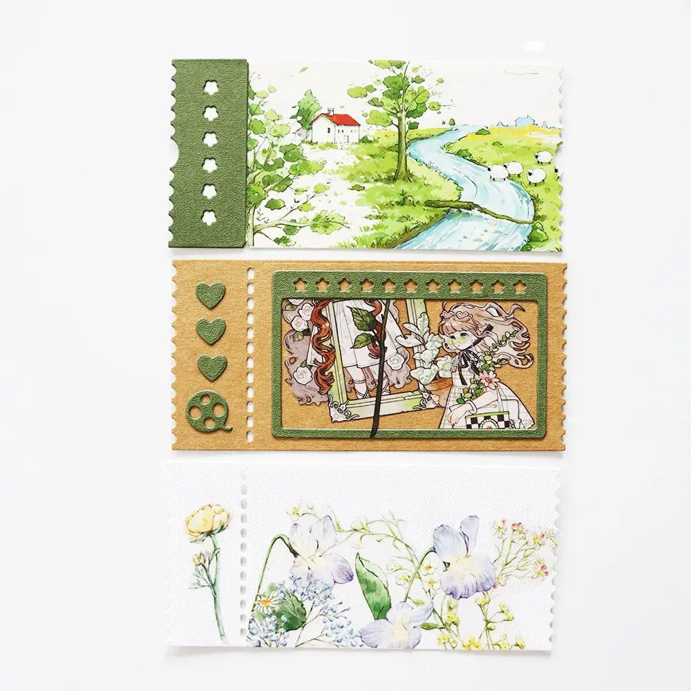 Новинка 2024 альбом с билетами из фильмов металлические трафареты для резки DIY