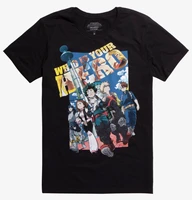my hero academia two heroes movie t shirt new authentic official