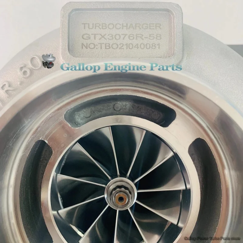 Турбокомпрессор GT3076 GTX3076 GTX3076R установка нагнетателя шарикоподшипник кованое