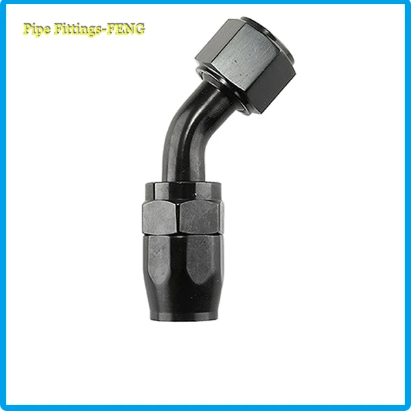 

Переходник для алюминиевых фитингов AN, кованый, поворотный, масло, топливо, 4-12