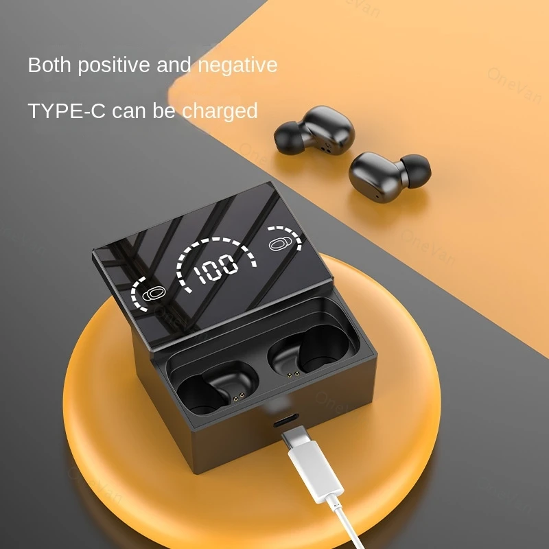 

Беспроводная Bluetooth-гарнитура со смайликом, Tws5.2