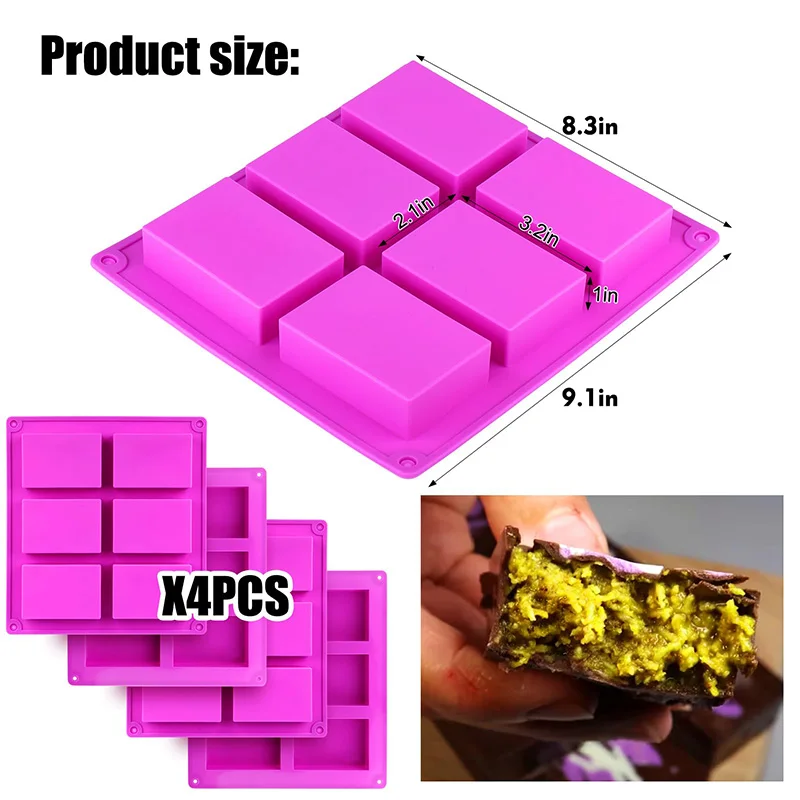 4 порции рисового суфле 6 - полостный шоколадный батончик пудинг масло