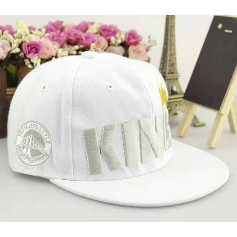2021 детская бейсболка с вышитыми буквами King Детская кепка спортивная для