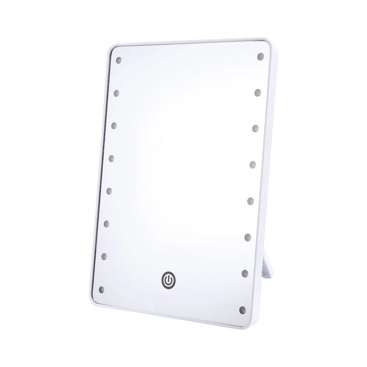 

1 Pc Tabletop Mirror Makeup Mirror Lighted Mirror Makeup Mirror with 16 LEDs for Makeup Care ( )