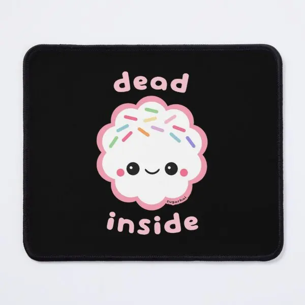 Pastel Goth Cookie  Mouse Pad Carpet Desk Mens Table Gamer Play PC Gaming Mousepad Computer Mat Printing Keyboard Anime