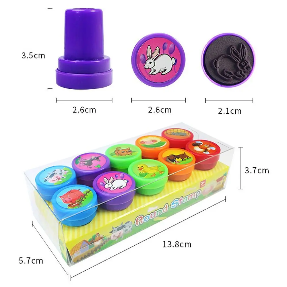 10 шт. детский сувенир с рисунком животных