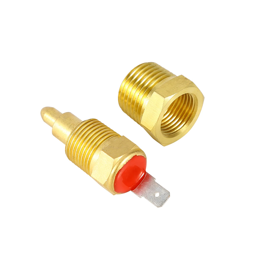

Gold 185 To 175 Degree Electric Engine 3/8" inch Cooling Fan Thermostat Switch Off Off Off Off