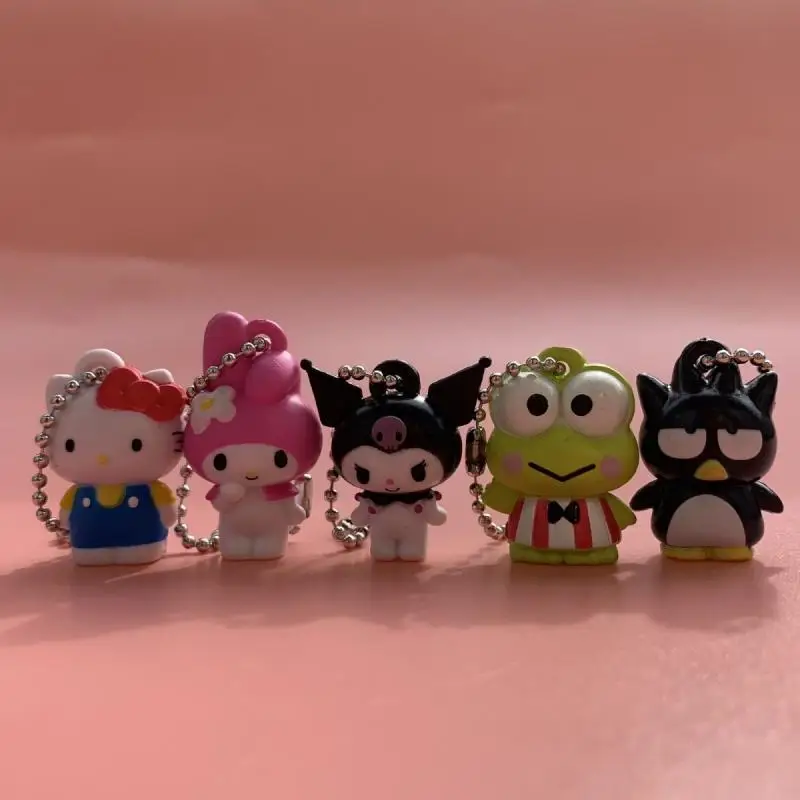 

Мультяшный Sanrioed аниме My Melody Kuromi ювелирные изделия подвеска Ins девушка Сердце Kawaii Pvc искусственное украшение праздничные подарки