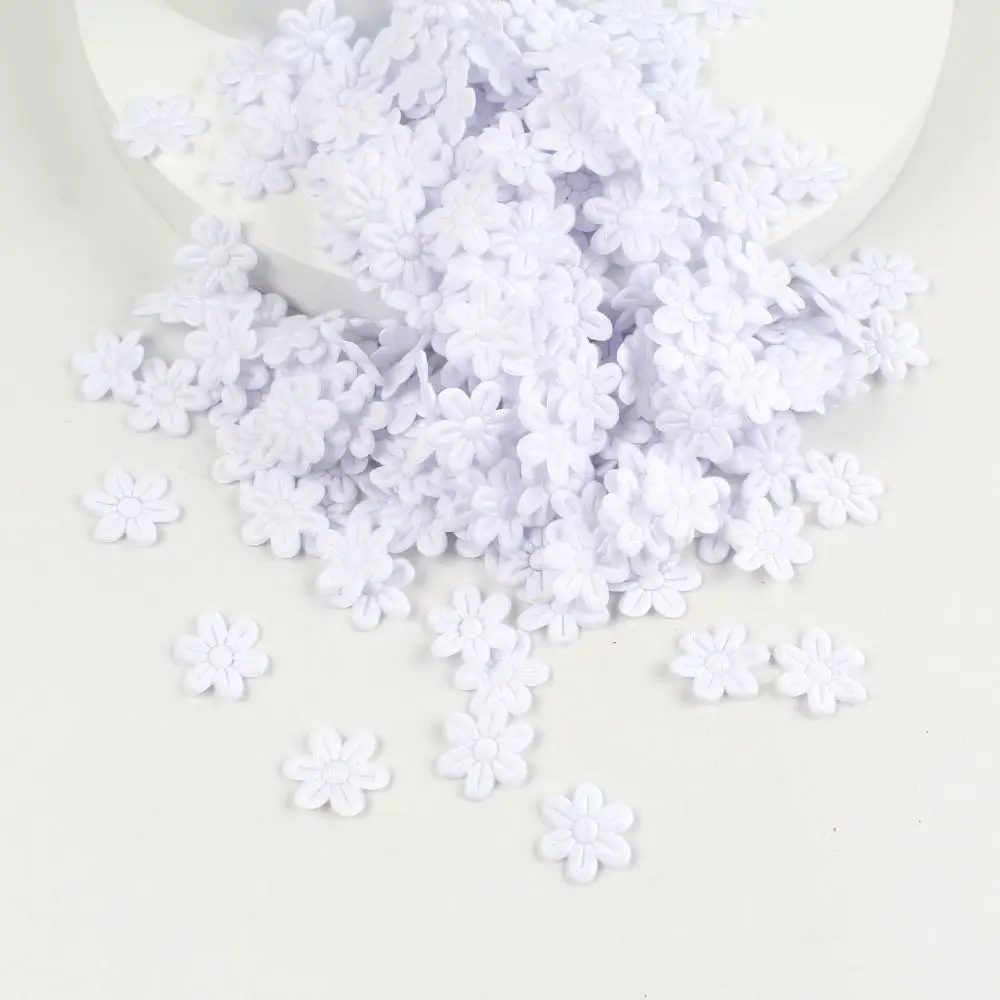 

100 шт. тканевых цветов для волос