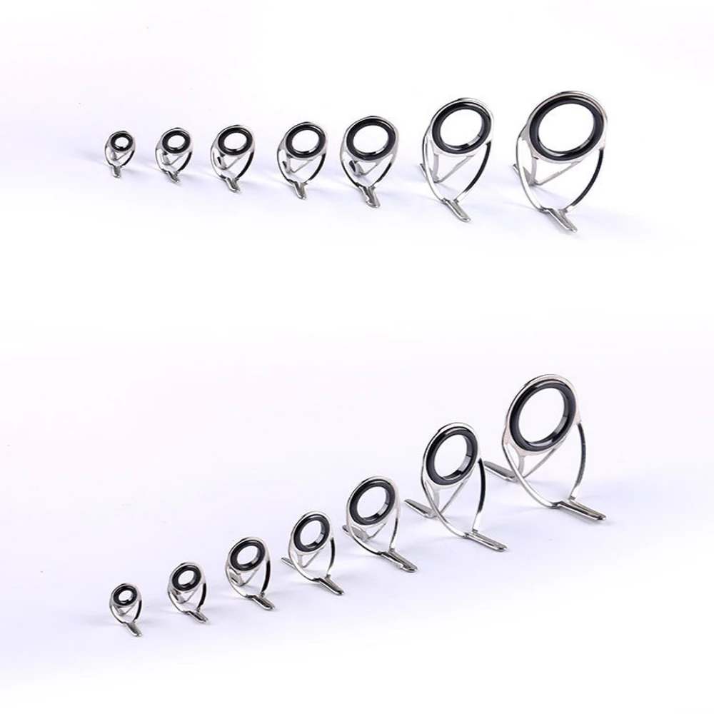 6 # -30 Направляющие для глаз аксессуары рыбалки комплект ремонта лески кольца