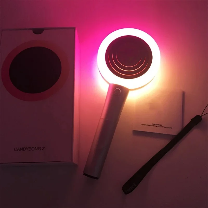 KPOP Lightstick CANDY BONG Z TWICEVer.2 с Bluetooth Respondent Lollipop Ручная лампа Концертная световая палочка