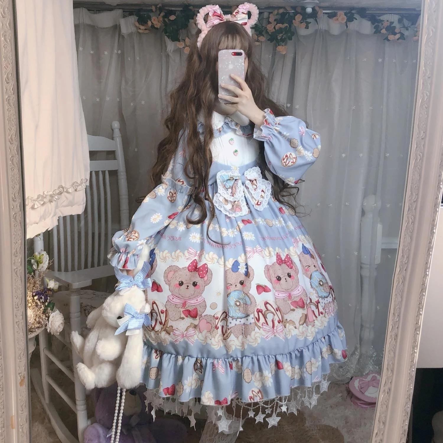 

Lolita skirt full set 2021 Department lovely soft girl Lolita new Lolita skirt princess dress female